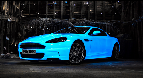 Aston Martin Glow In The Dark Paint