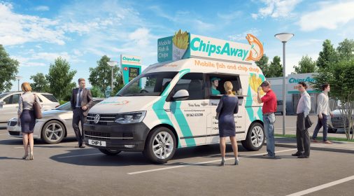 Chipsaway fish and chip van