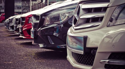 the front bumper of mercedes cars