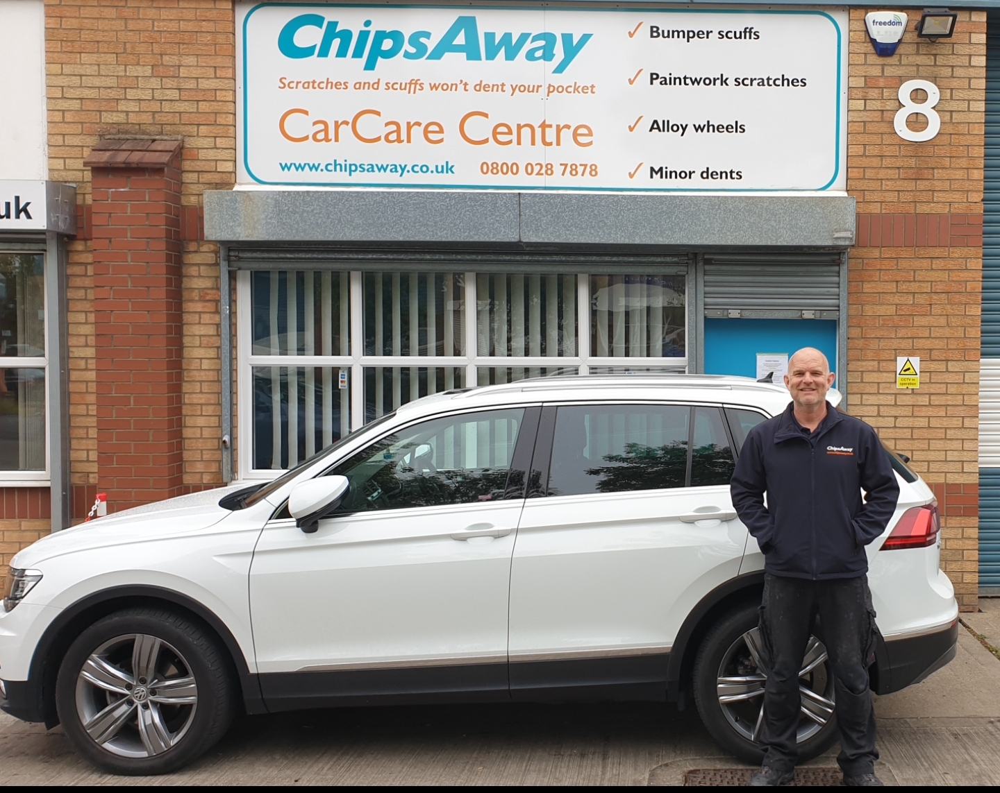 Robert Ashmore of ChipsAway Lincoln