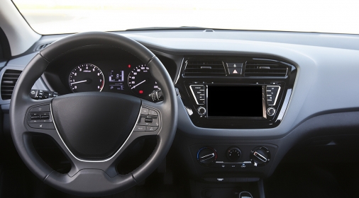 car interior dashboard panel