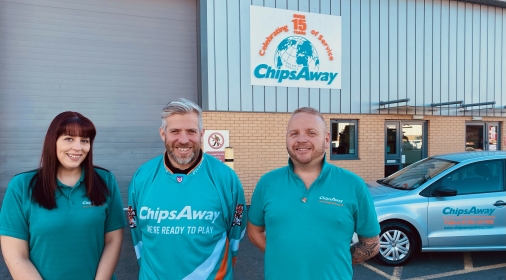 ChipsAway Telford sponsoring the Telford Tigers